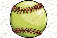 Softball Mom PNG, Softball Clipart, Softball Mama Designs Product Image 2
