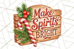 Candy Cane Lane Vintage Christmas Quote Signs Product Image 3