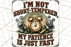 Rustic Sarcastic Quotes PNG | Vintage Funny Signs Clipart Product Image 3