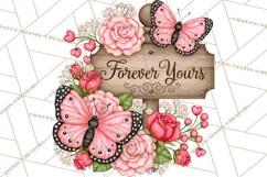 Friendship Butterfly Clipart PNG | Inspirational Quotes Product Image 3