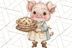 Happy Hollow Farm Animal Clipart PNG Product Image 3