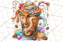 North Pole Coffee Christmas Cafe PNG Clipart Product Image 4