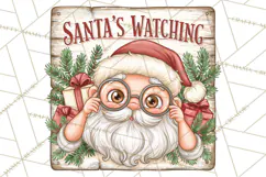 Santa Christmas Signs | Santa Png | Kris Kringle Quotes Product Image 4