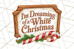 Candy Cane Lane Vintage Christmas Quote Signs Product Image 4