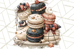 Haunted Patisserie PNG Clipart, Elegant Halloween Desserts Product Image 3