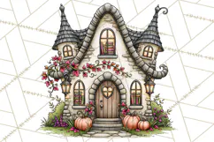 Monster Munchkins Halloween Buildings PNG Product Image 4
