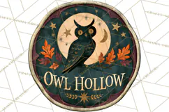 Vintage Halloween Signs PNG, Vintage Halloween Magic Clipart Product Image 4