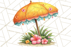 Girls Back Yard Barbecue Girly Grilling BBQ Clipart Product Image 3