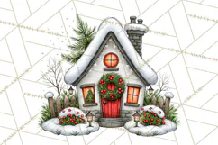 Hollyberry Hollow Christmas Village PNG Clipart Product Image 3