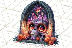 Day Of The Dead Gothic PNG Clipart Product Image 5