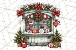 Hollyberry Hollow Christmas Village PNG Clipart Product Image 5