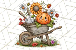 Halloween Farmhouse Buildings Clipart, Halloween Farmhouse Product Image 2