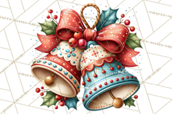 Christmas Pretzel Bakery Clipart PNG Food Elements Product Image 2