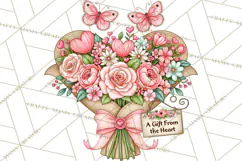 Friendship Butterfly Clipart PNG | Inspirational Quotes Product Image 2