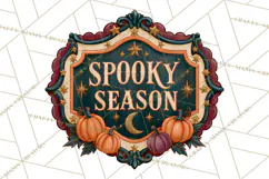 Vintage Halloween Signs PNG, Vintage Halloween Magic Clipart Product Image 3