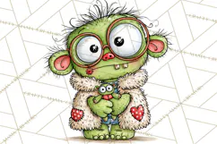 Zombie Hollow Cute Zombie Halloween Clipart PNG Product Image 3