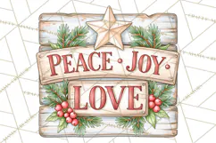 Religious Christmas Sign Clipart PNG | Nativity Designs Product Image 2