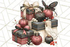 Haunted Patisserie PNG Clipart, Elegant Halloween Desserts Product Image 2