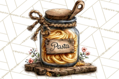 Western Cowboy Kitchen Decor Clipart, Rustic Ranch Png Product Image 2