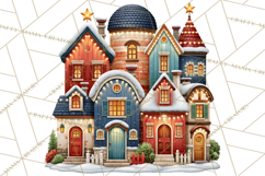 Christmas Pretzel Bakery Clipart PNG Food Elements Product Image 3