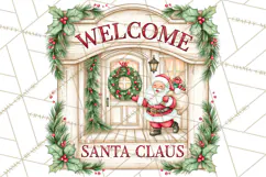 Santa Christmas Signs | Santa Png | Kris Kringle Quotes Product Image 3