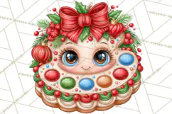 Christmas School Supplies & Teacher Clipart Product Image 4