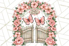Friendship Butterfly Clipart PNG | Inspirational Quotes Product Image 4