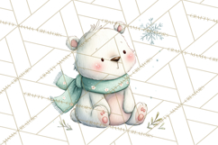 Whimsical Watercolor Woodland Animal Clipart PNG Product Image 3
