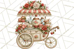 Enchanted Witch Market PNG Watercolor Clipart Product Image 4