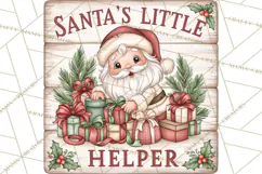 Santa Christmas Signs | Santa Png | Kris Kringle Quotes Product Image 5
