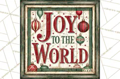 Christian Farmhouse Christmas Signs PNG Product Image 5