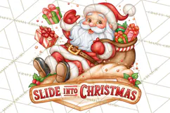 Christmas Baseball Clipart PNG Product Image 5