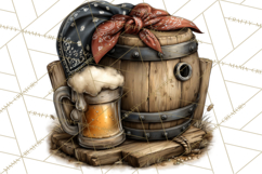 Old Saloon Western Alcohol Clipart PNG Product Image 4