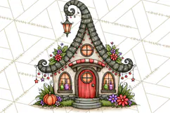Monster Munchkins Halloween Buildings PNG Product Image 2