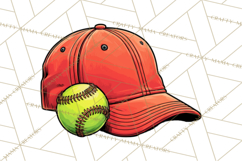 Softball Mom PNG, Softball Clipart, Softball Mama Designs Product Image 5