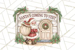 Santa Christmas Signs | Santa Png | Kris Kringle Quotes Product Image 4