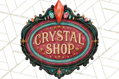 Vintage Halloween Signs PNG, Vintage Halloween Magic Clipart Product Image 2