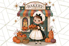 Vintage Halloween Scenes PNG, Halloween Magic Clipart Product Image 4