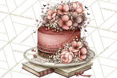 Haunted Patisserie PNG Clipart, Elegant Halloween Desserts Product Image 4