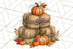 Halloween Farmhouse Buildings Clipart, Halloween Farmhouse Product Image 3