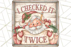 Santa Christmas Signs | Santa Png | Kris Kringle Quotes Product Image 3