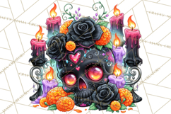 Day Of The Dead Gothic PNG Clipart Product Image 3