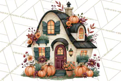 Vintage Halloween Places PNG, Halloween Magic Clipart Product Image 3
