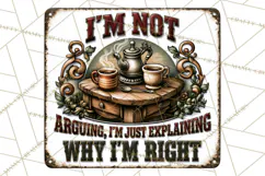 Rustic Sarcastic Quotes PNG | Vintage Funny Signs Clipart Product Image 3