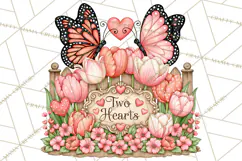 Friendship Butterfly Clipart PNG | Inspirational Quotes Product Image 3