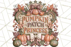 Retro Halloween Sign Clipart PNG Product Image 3