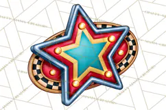 Retro Diner Clipart PNG 1950s Vintage Food Jukebox Product Image 3