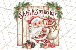 Santa Christmas Signs | Santa Png | Kris Kringle Quotes Product Image 4