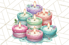 Cute Birthday Party Clipart PNG | Birthday Cake Graphics Product Image 3