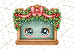 Christmas School Supplies & Teacher Clipart Product Image 4